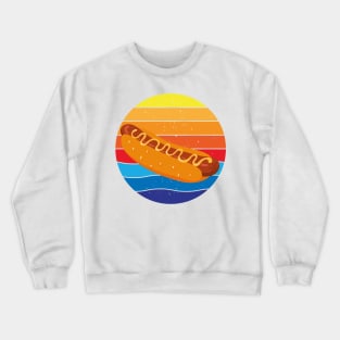 Happy Hot Dog Day Crewneck Sweatshirt